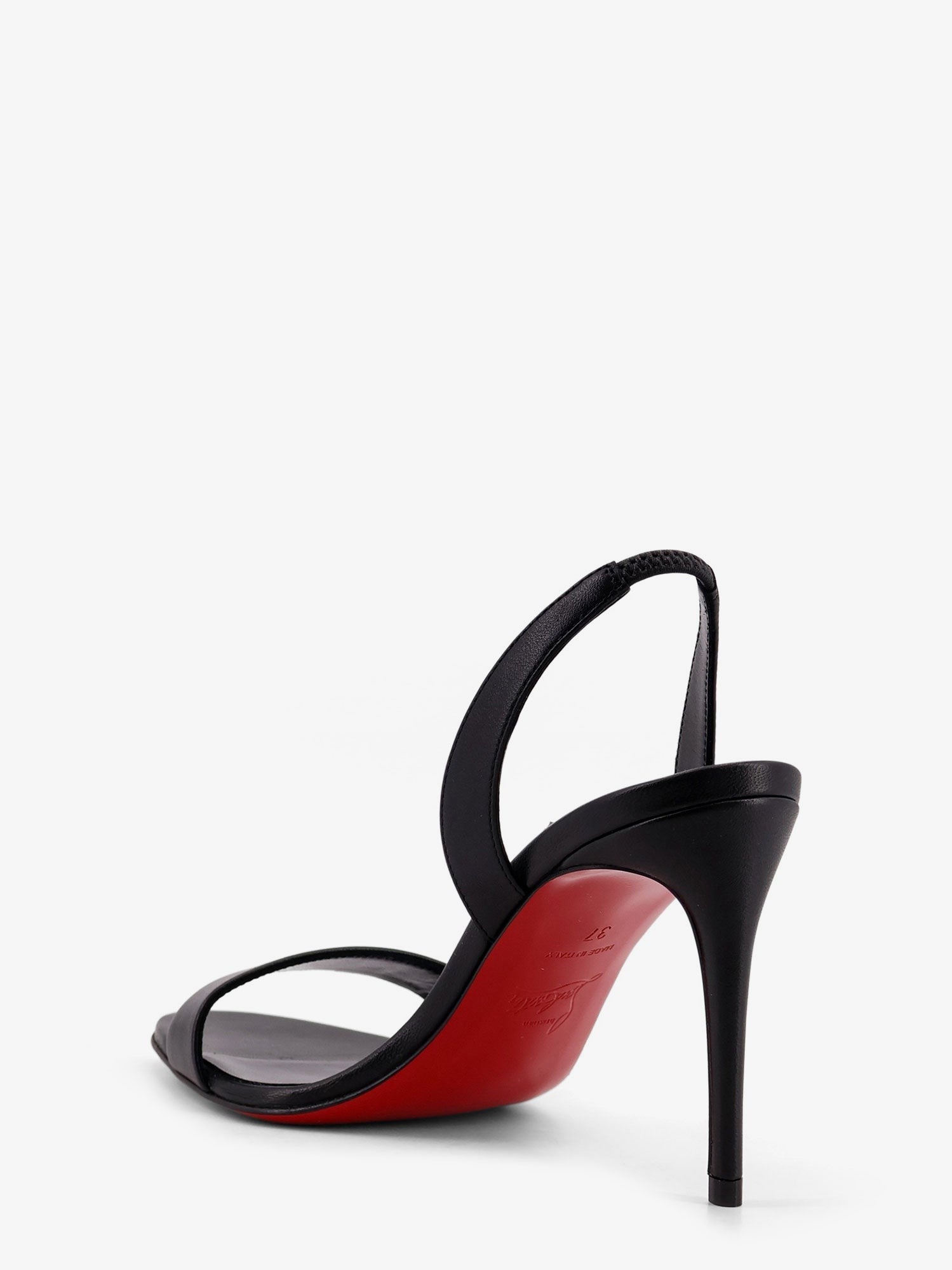 CHRISTIAN LOUBOUTIN - Woman - Blacklinblack - Heeled Sandal