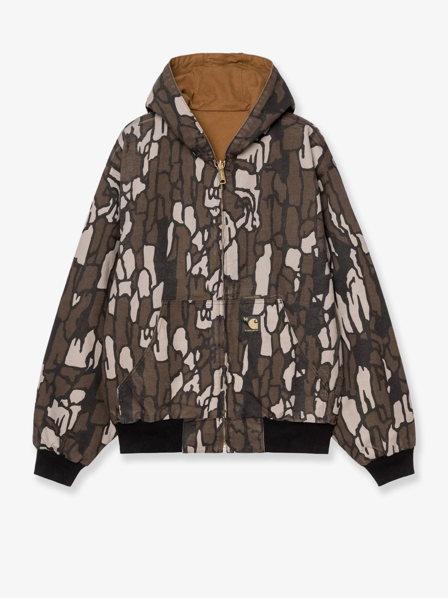 Carhartt Wip - Férfi - Hamilton Barna Camo Trebark - Dzseki