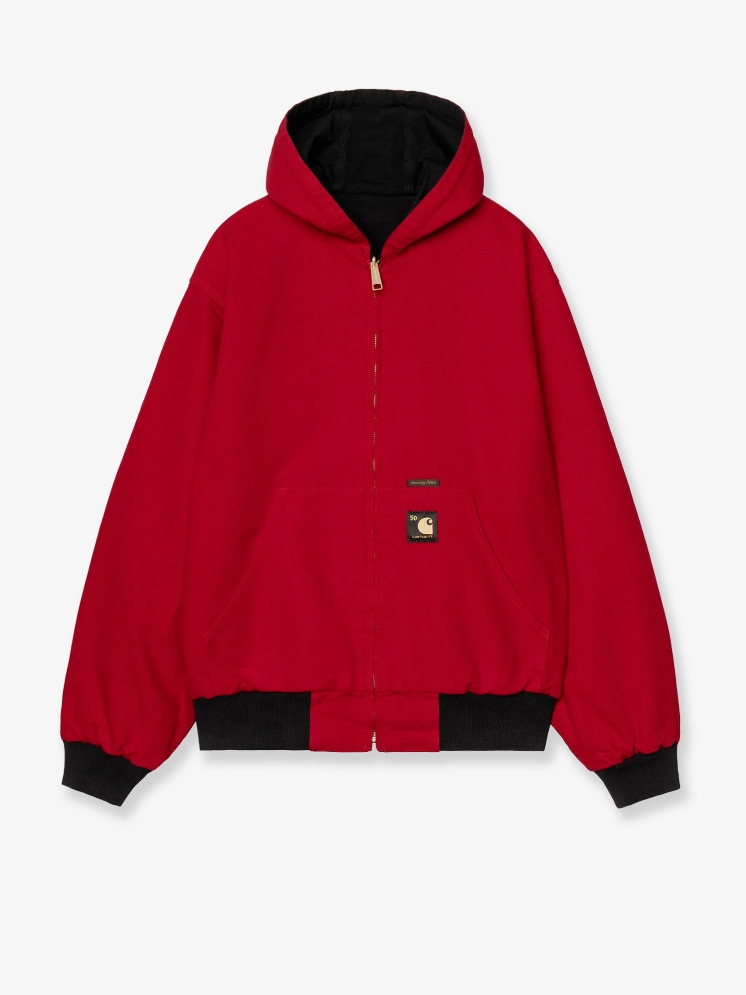 Carhartt Wip - Man - Black  Usa Red - Jacket
