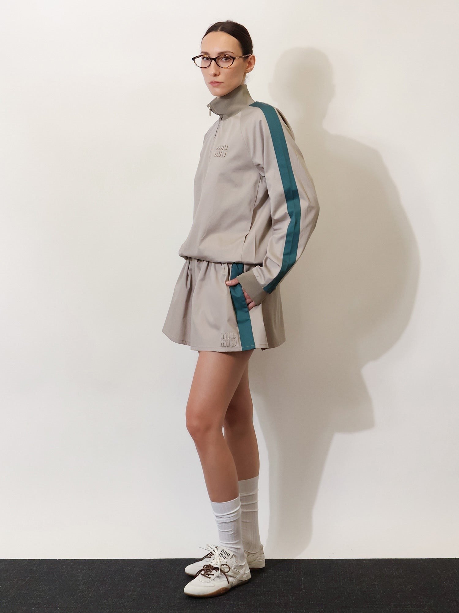Miu Miu - Woman - Beige - Jacket