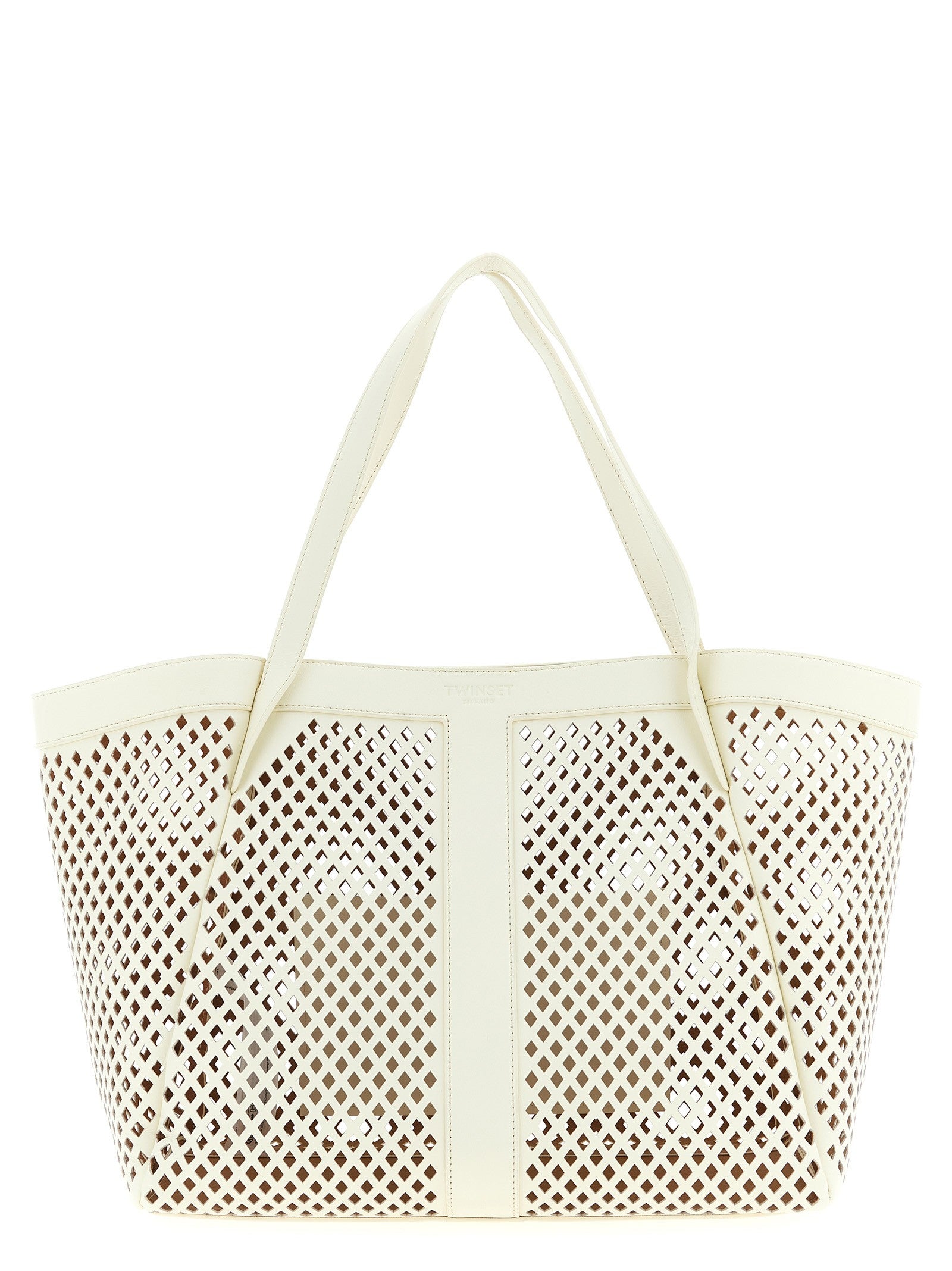 TWIN SET - nan - White - Tote bag