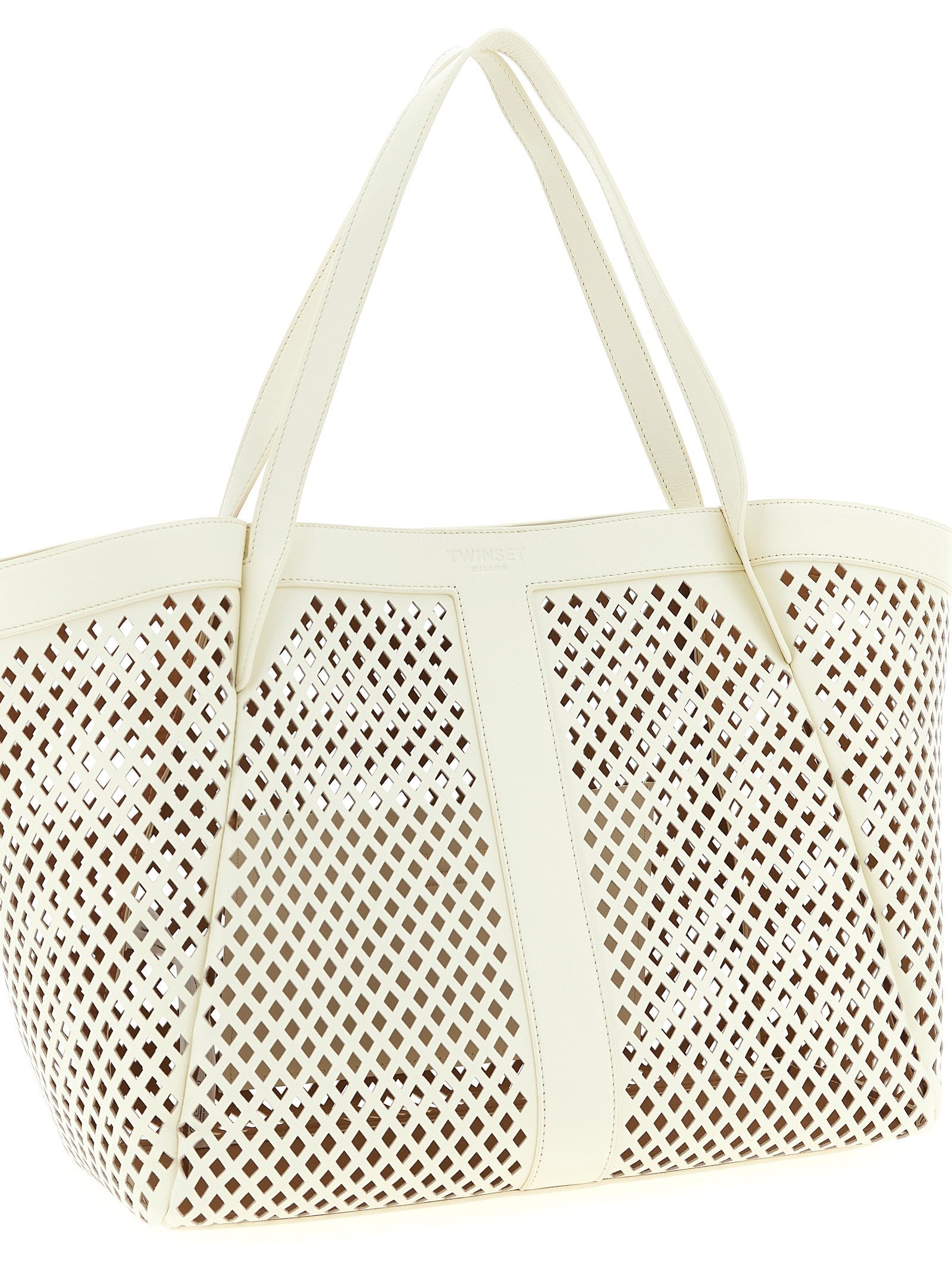 TWIN SET - nan - White - Tote bag