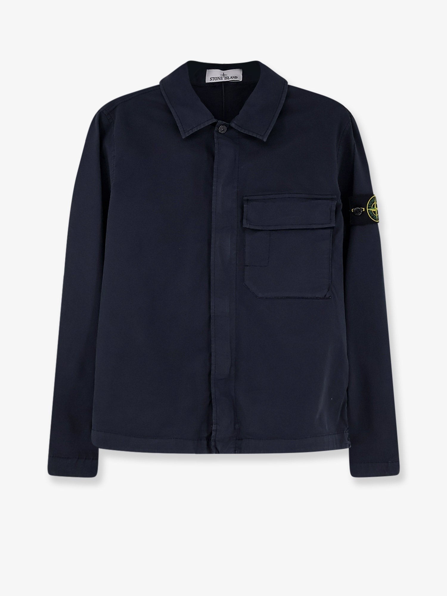 Stone Island - Man - Blue - Shirt