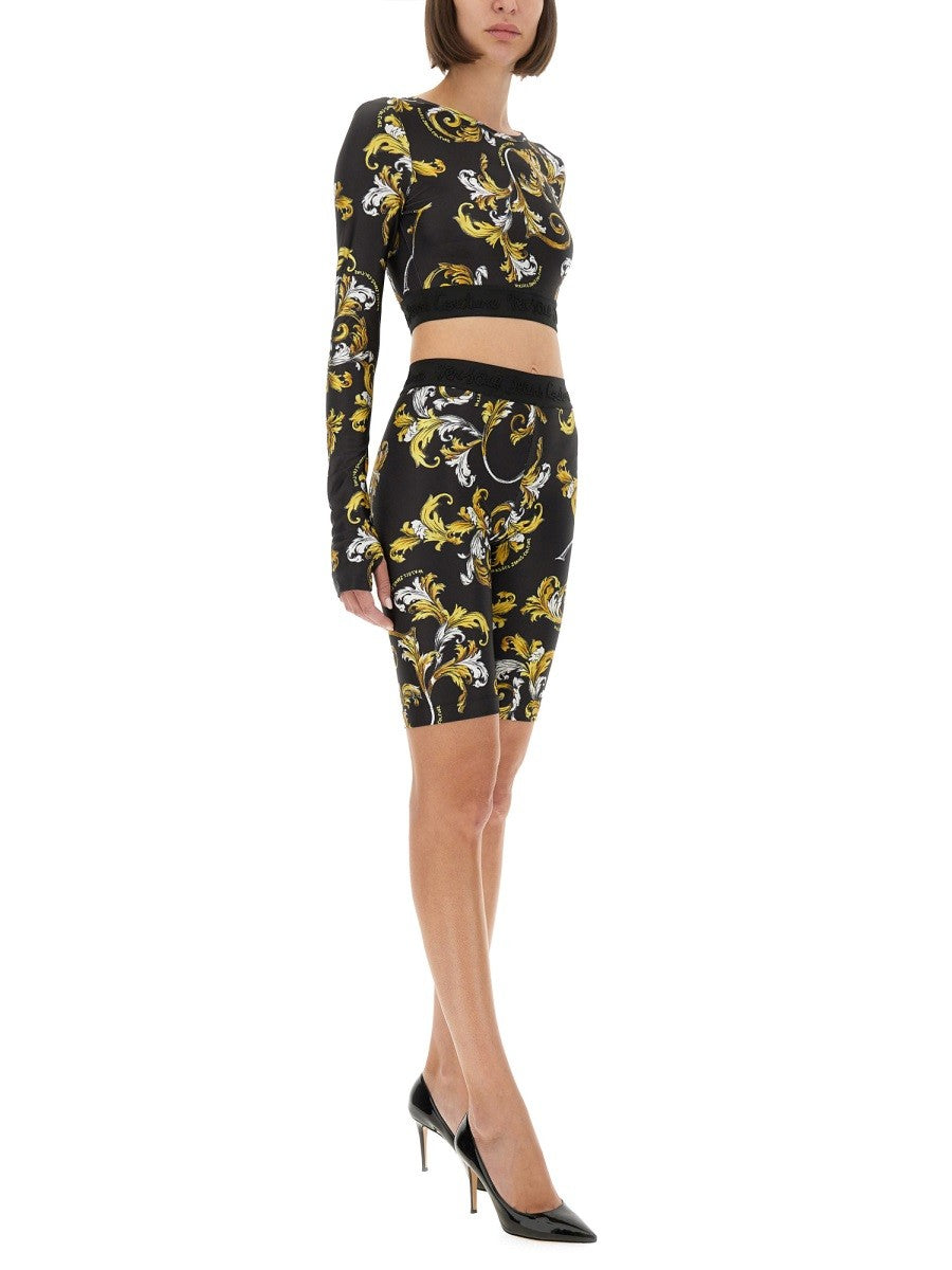 Versace Jeans Couture - Woman - Black - Shorts