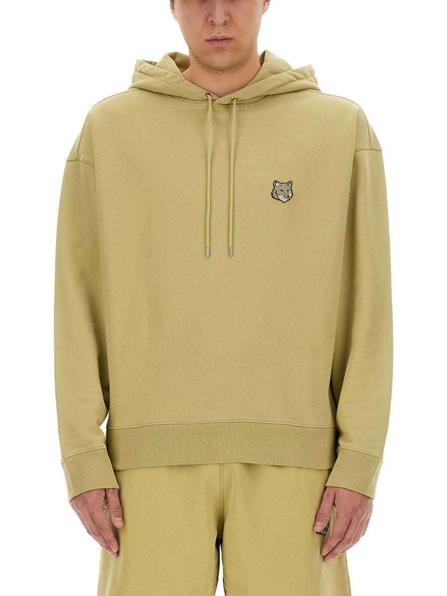 Maison Kitsune - Man - Beige - Sweatshirt
