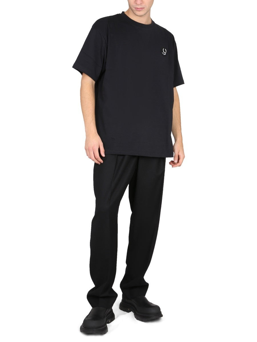 FRED PERRY X RAF SIMONS - Man - Black - T-shirt