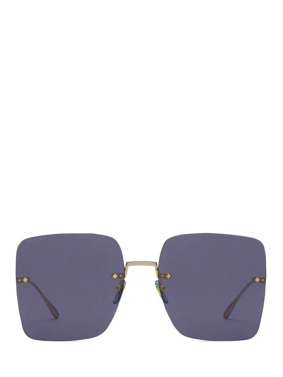 Gucci - Woman - Gold - Sunglasses