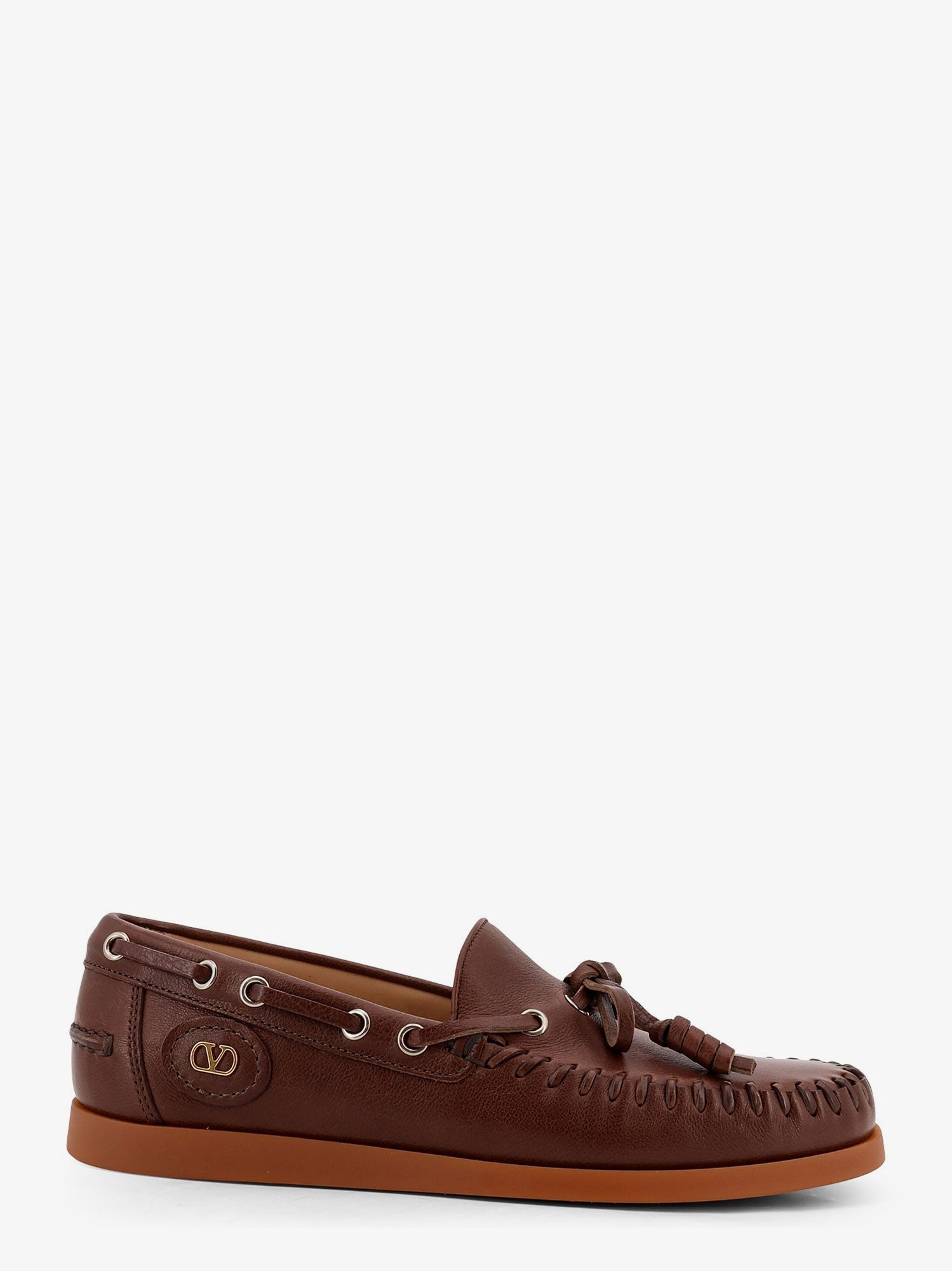Valentino Garavani - Woman - Brown - Loafer