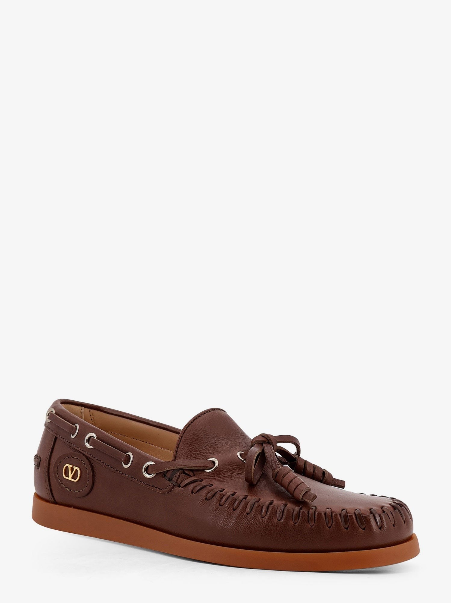 Valentino Garavani - Woman - Brown - Loafer