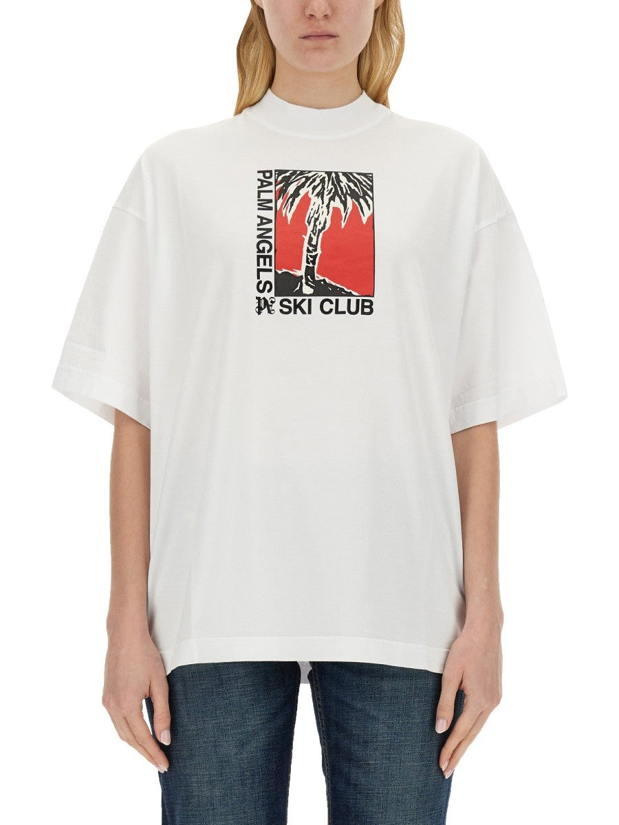 Palm Angels - Woman - White - T-shirt