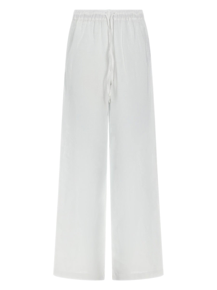 120% LINO - Woman - White - Pants