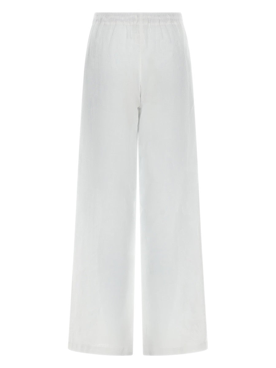 120% LINO - Woman - White - Pants