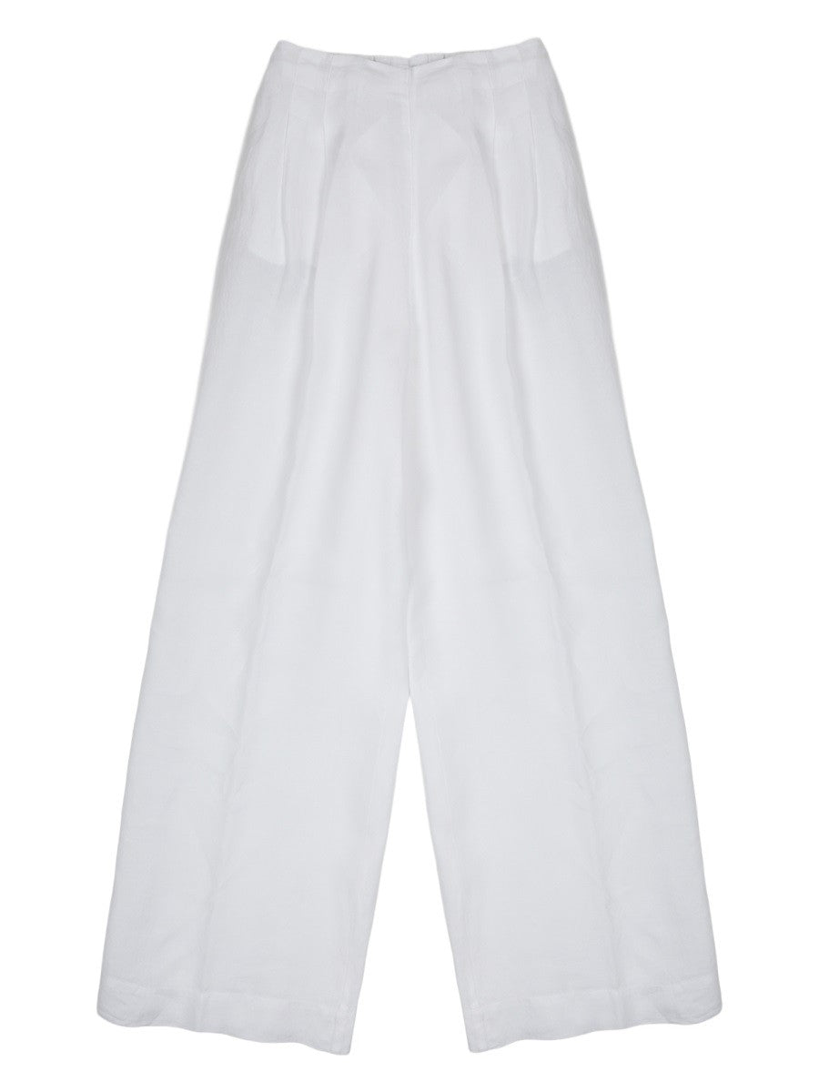120% LINO - Woman - White - Pants