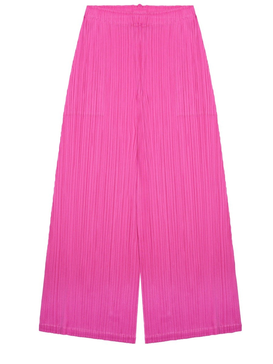 PLEATS PLEASE ISSEY MIYAKE - Woman - Black - Pants