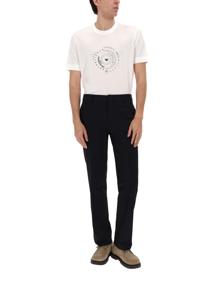 Emporio Armani - Man - Blue - Pants