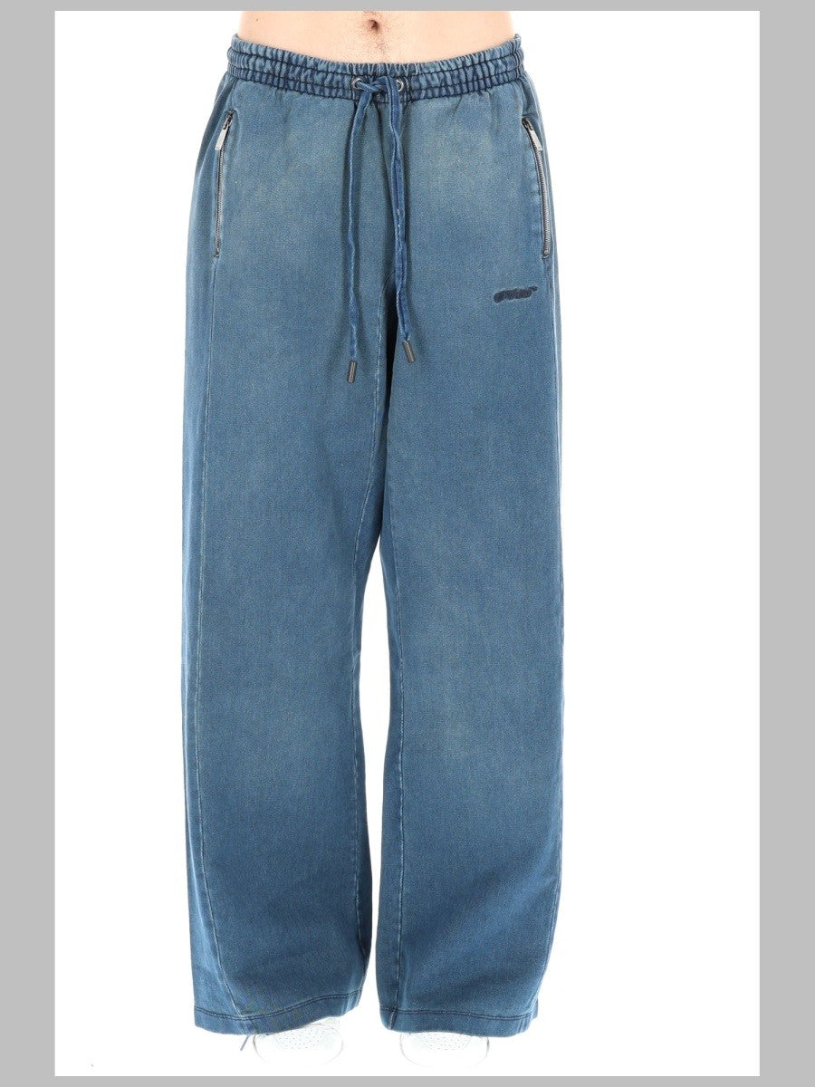Off-white - Férfi - Kék - Nadrág