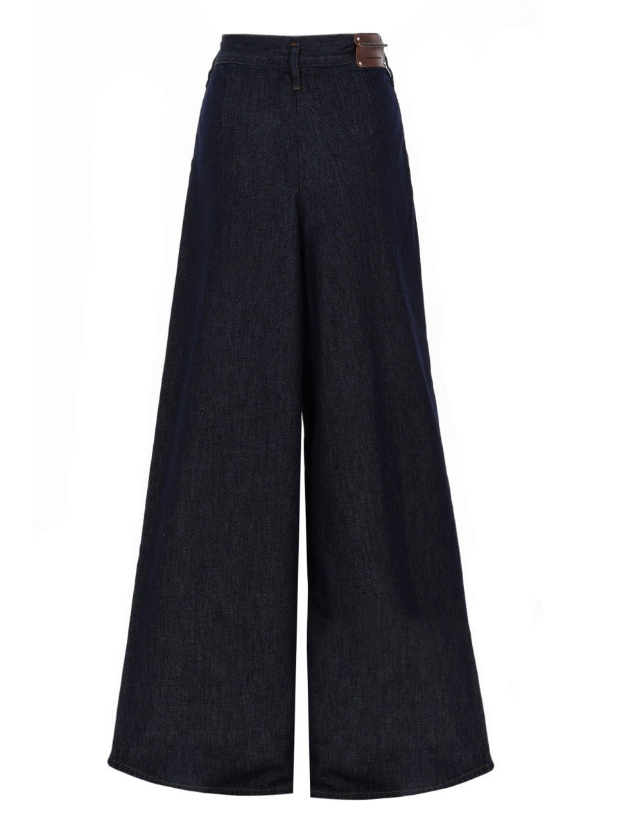 Dries Van Noten - Női - Kék - Nadrág