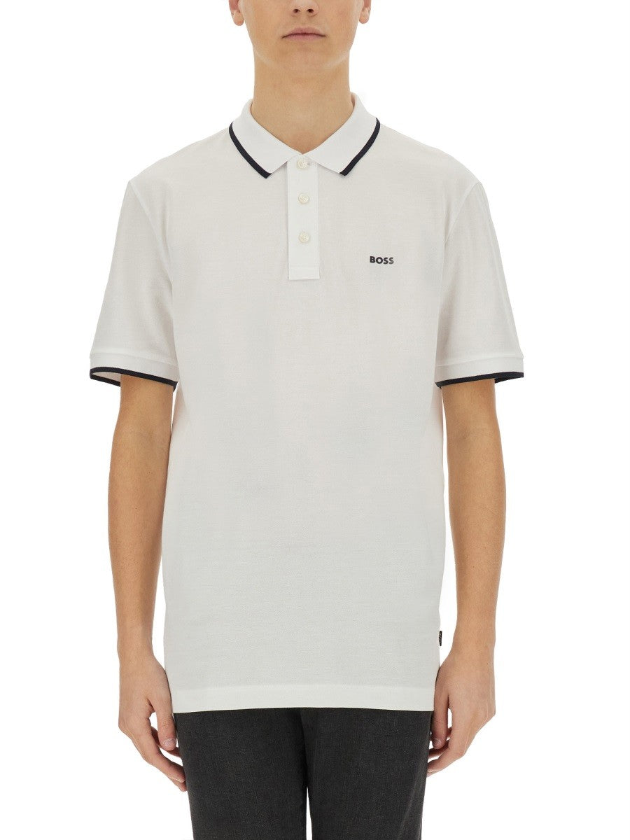 Boss - Man - White - Polo Shirts