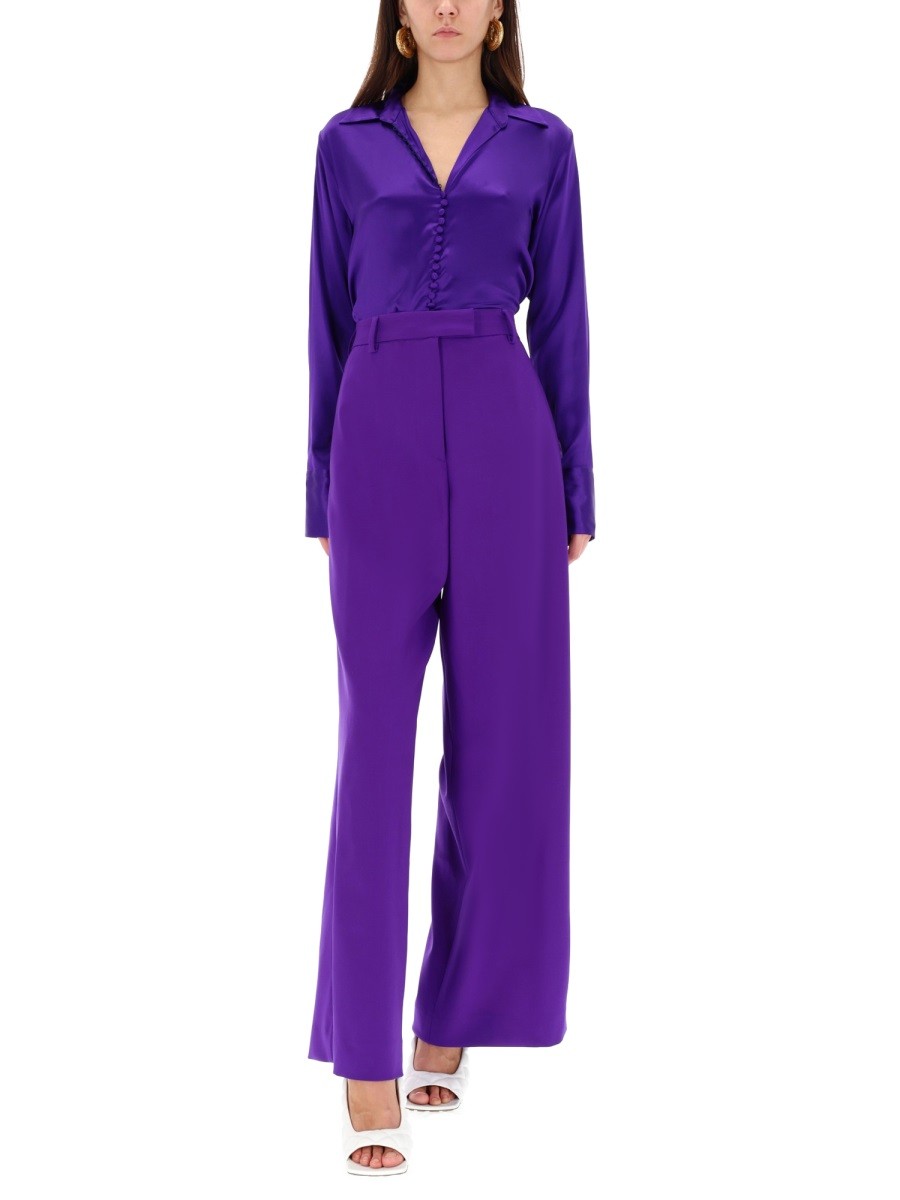 Dries Van Noten - Női - Lila - Nadrág