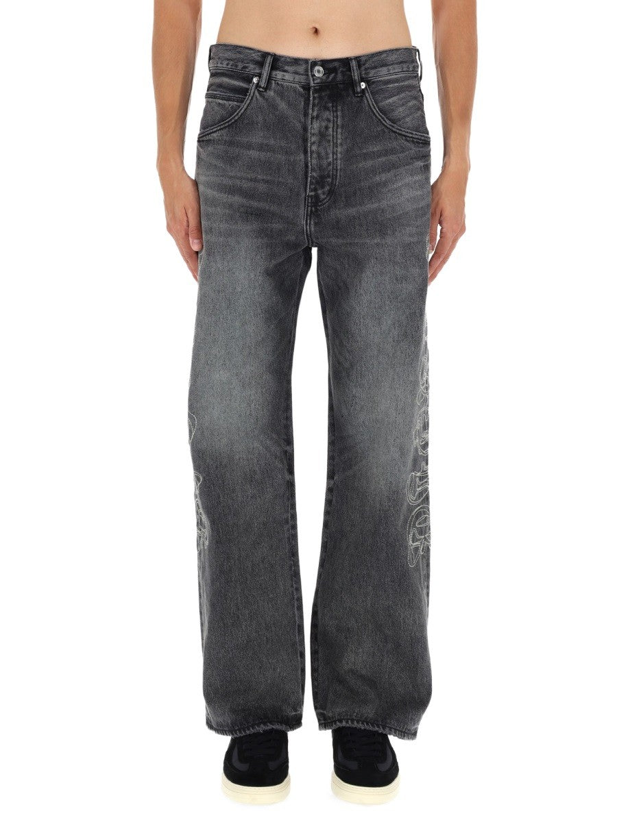 PURPLE BRAND - Férfi - Fekete - Farmer