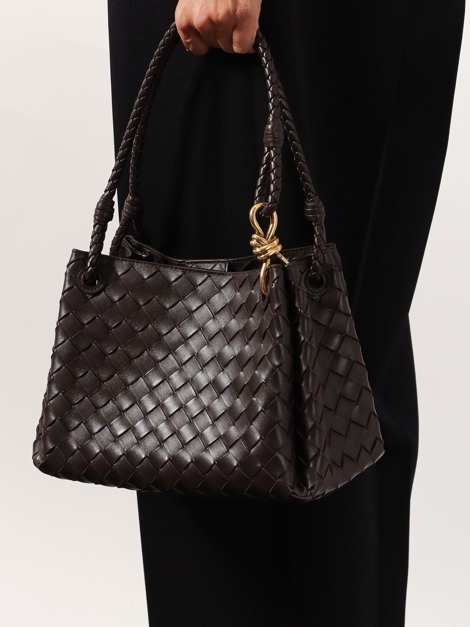Bottega Veneta - Woman - Brown - Crossbody Bag