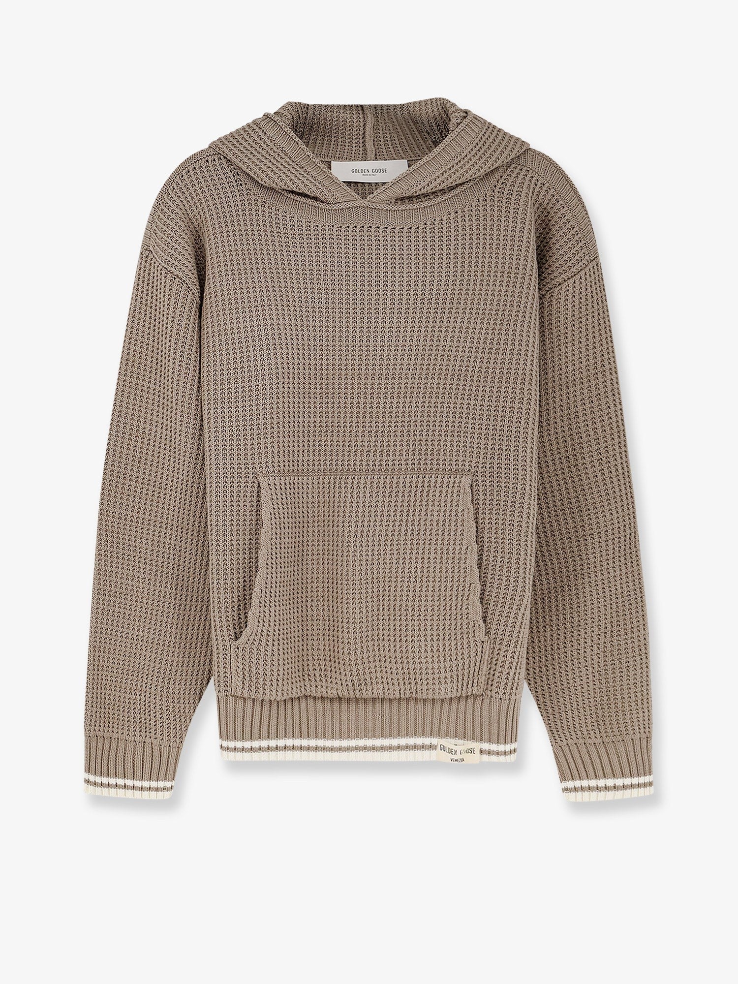 Golden Goose Deluxe Brand - Man - Beige - Knit Sweater