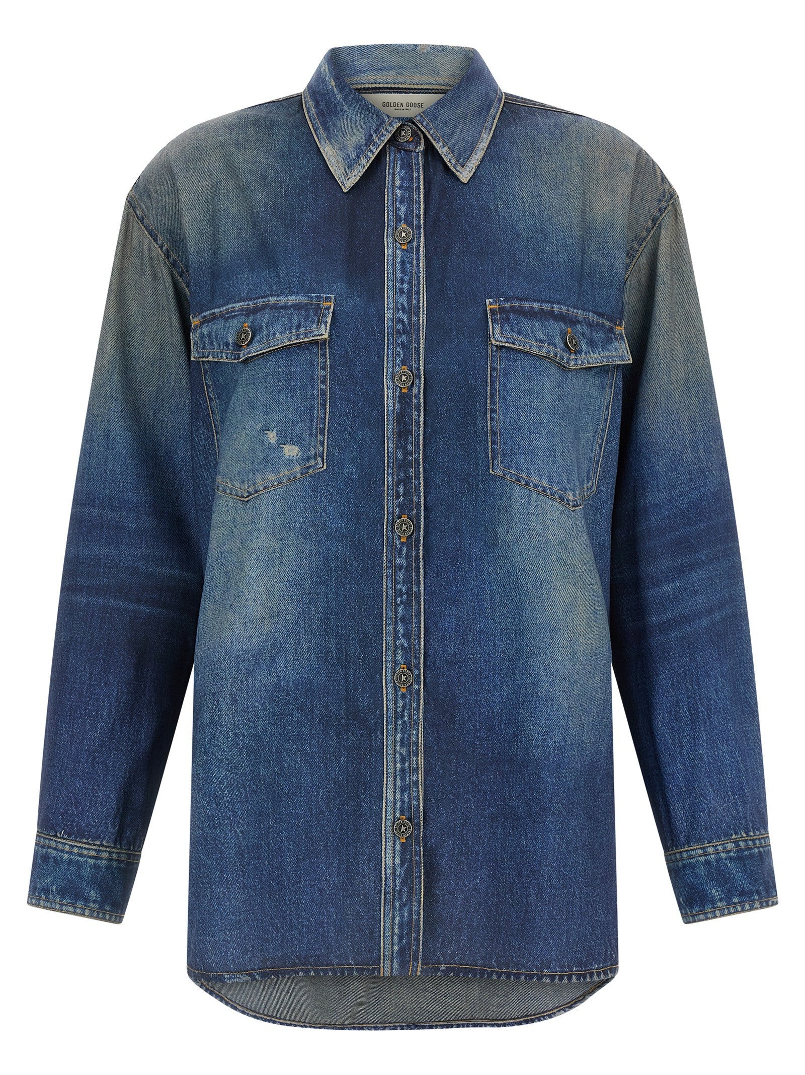 Golden Goose - nan - Blue - Shirt