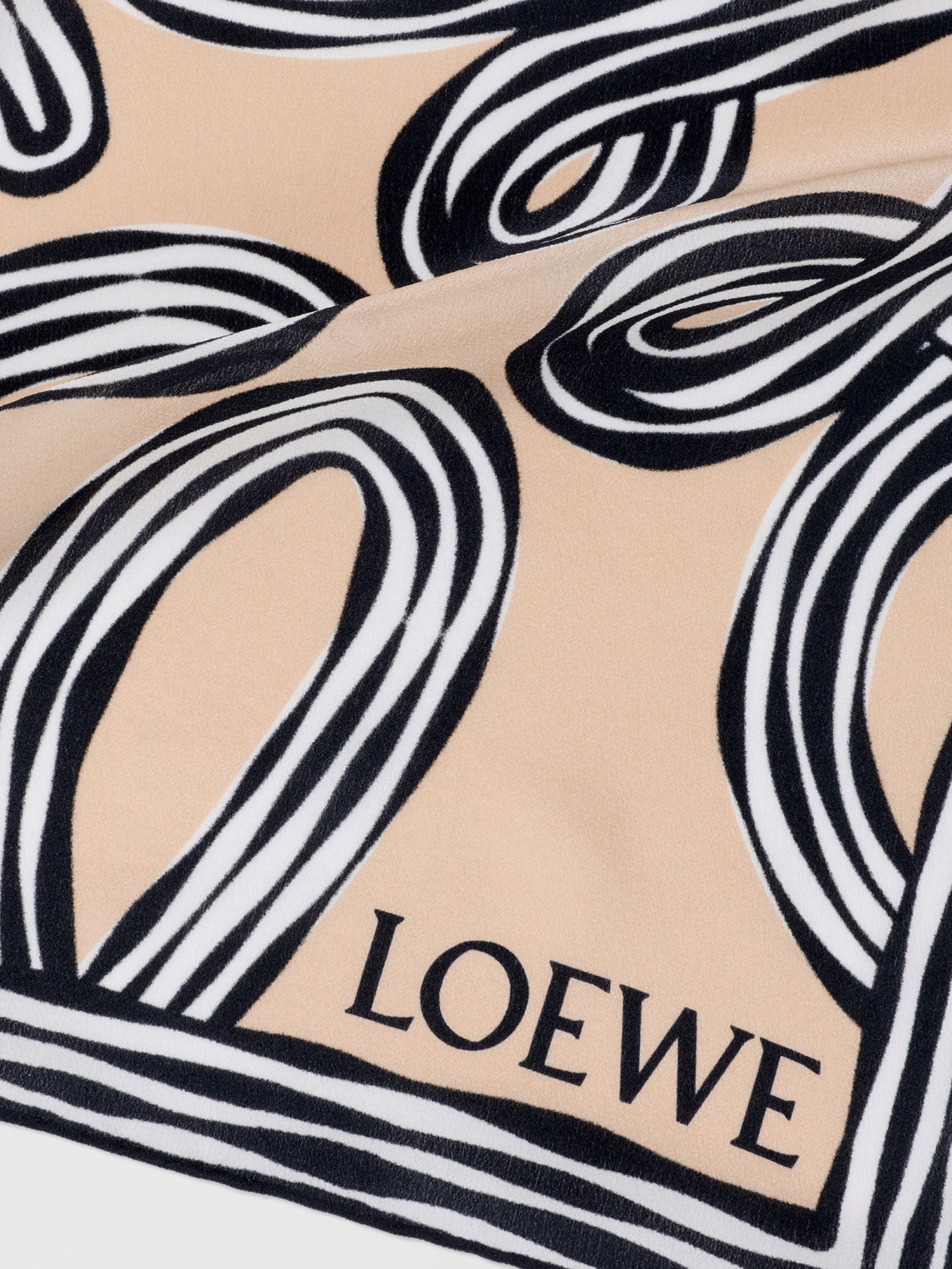 LOEWE - Woman - Beige - Scarf