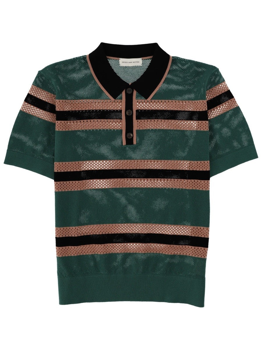 Dries Van Noten - Férfi - Zöld - Pólóing