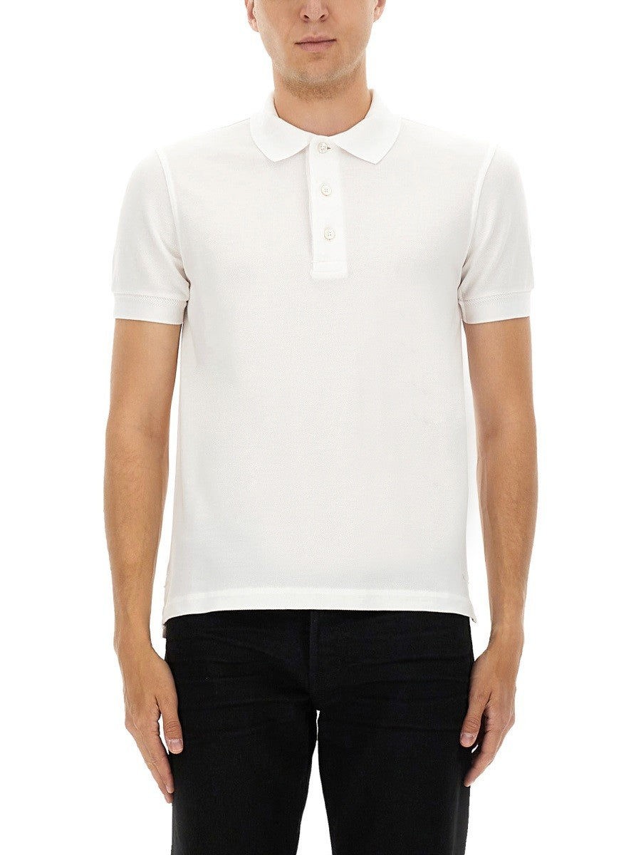 TOM FORD – Férfi – Fehér – Poló