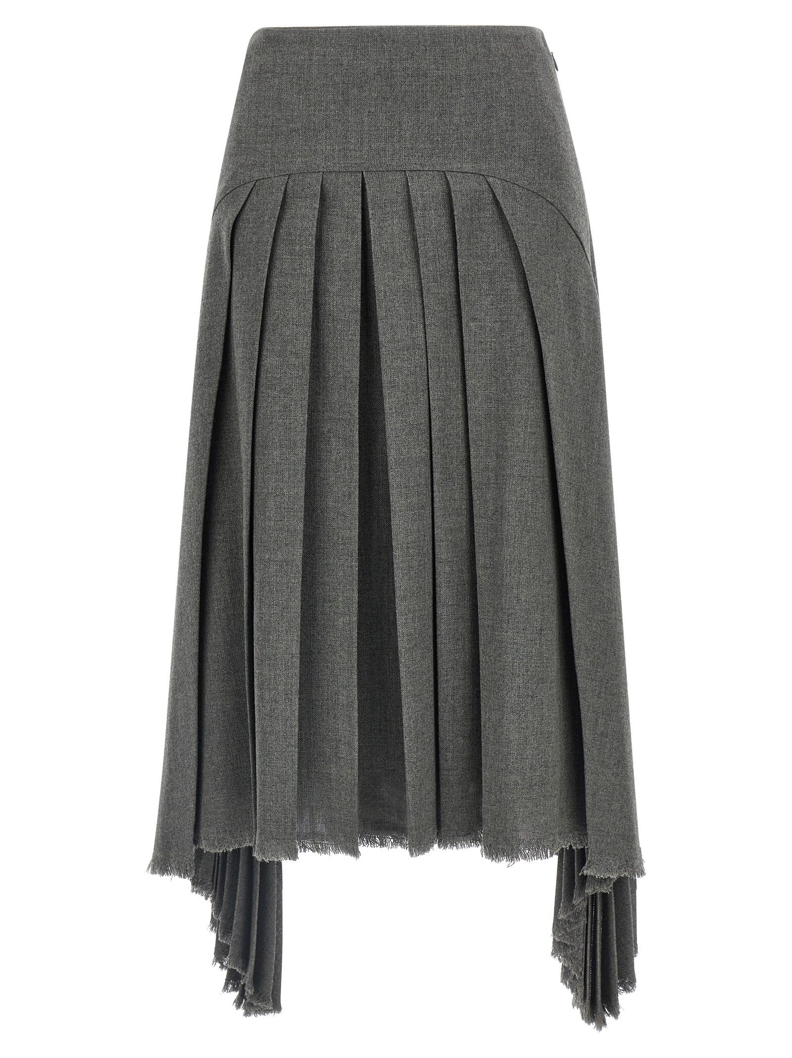 JIL SANDER - nan - Grey - Skirt