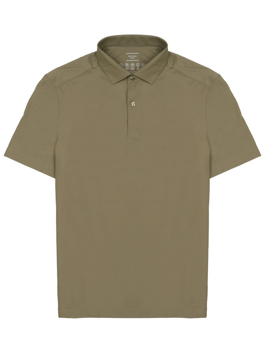 ARCHIVIUM BE UPDATED - Man - Green - Polo Shirt