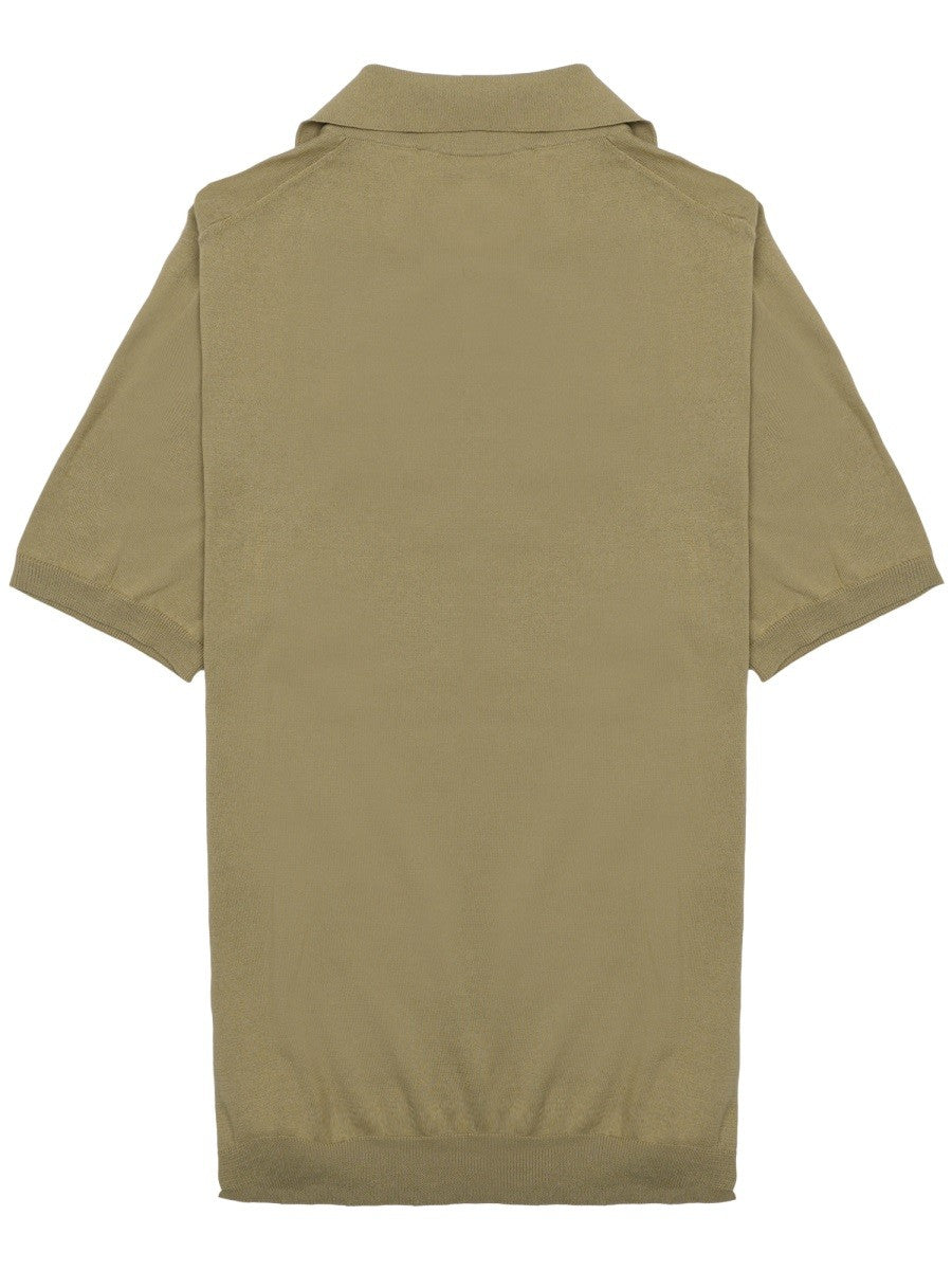 LUIGI GENTILE - Man - Green - Polo Shirt