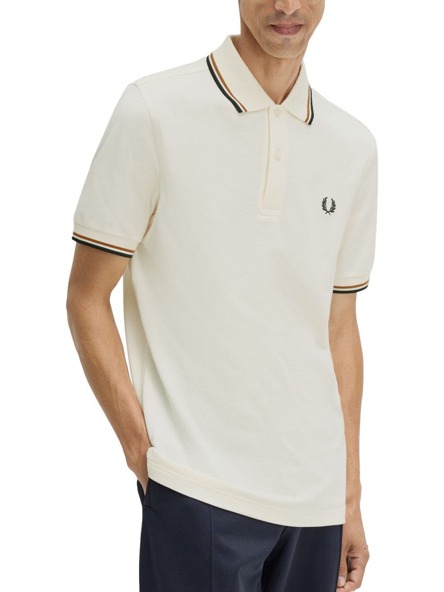 FRED PERRY - Man - Beige - Polo Shirt