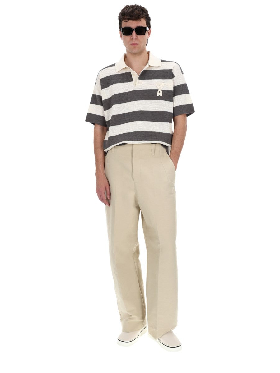 AMI PARIS - Man - Multicolor - Polo Shirt