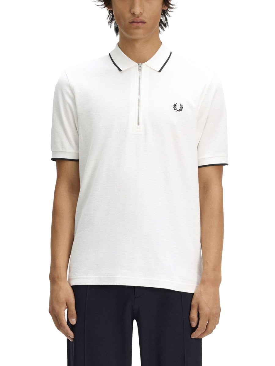 FRED PERRY - Férfi - Fehér - Pólóing