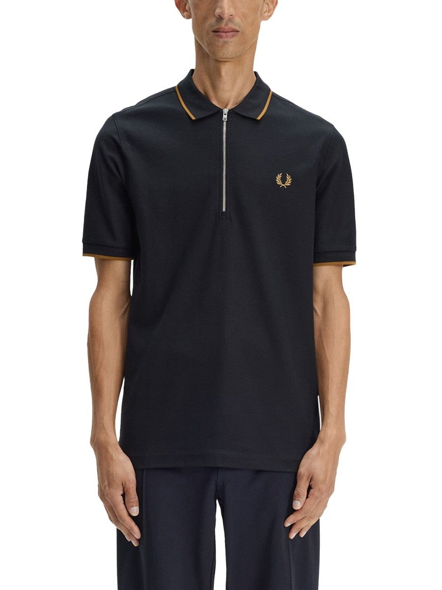 FRED PERRY - Man - Black - Polo Shirt