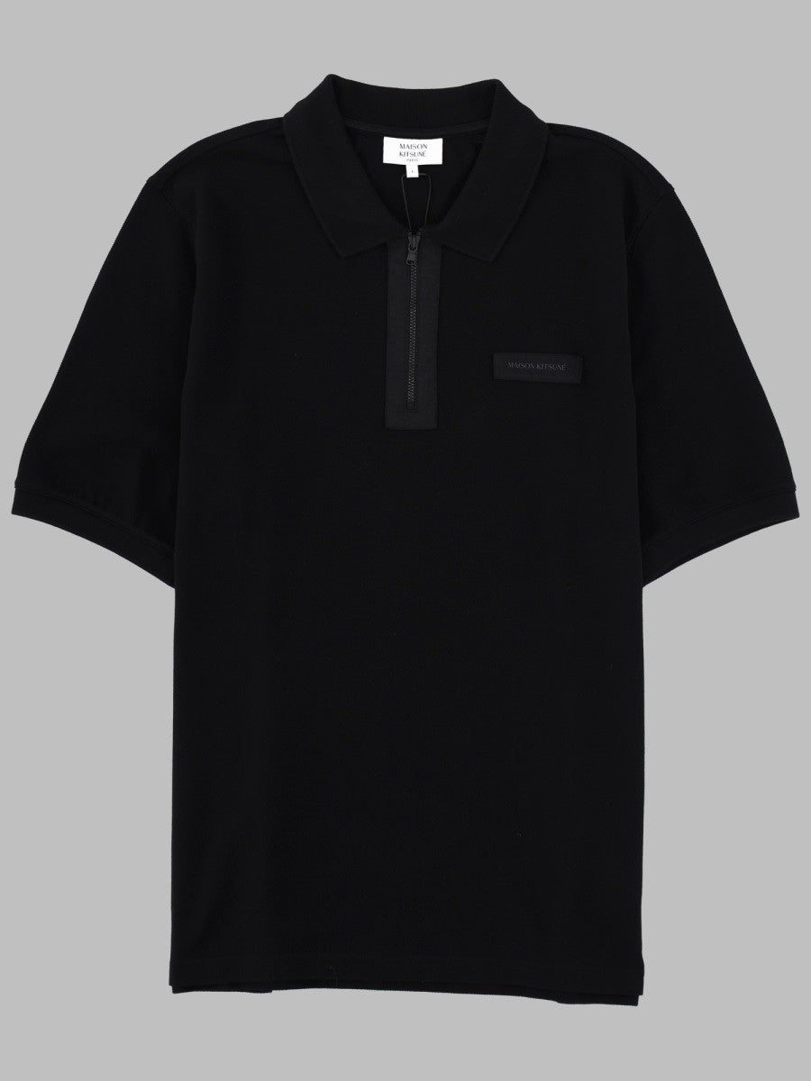 Maison Kitsune - Man - Black - Polo Shirt