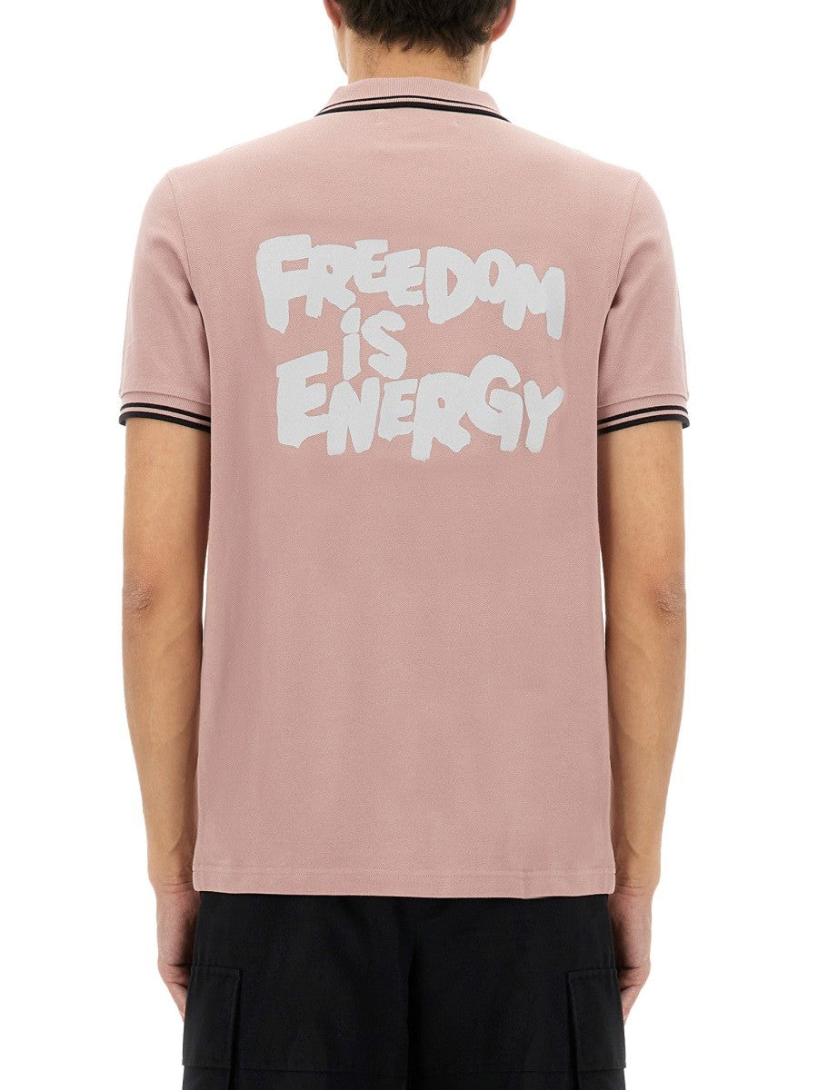 COMME DES GARCONS SHIRT - Man - Pink - Polo Shirts