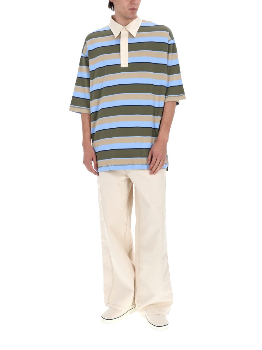 AMI PARIS - Man - Blue - Polo Shirt