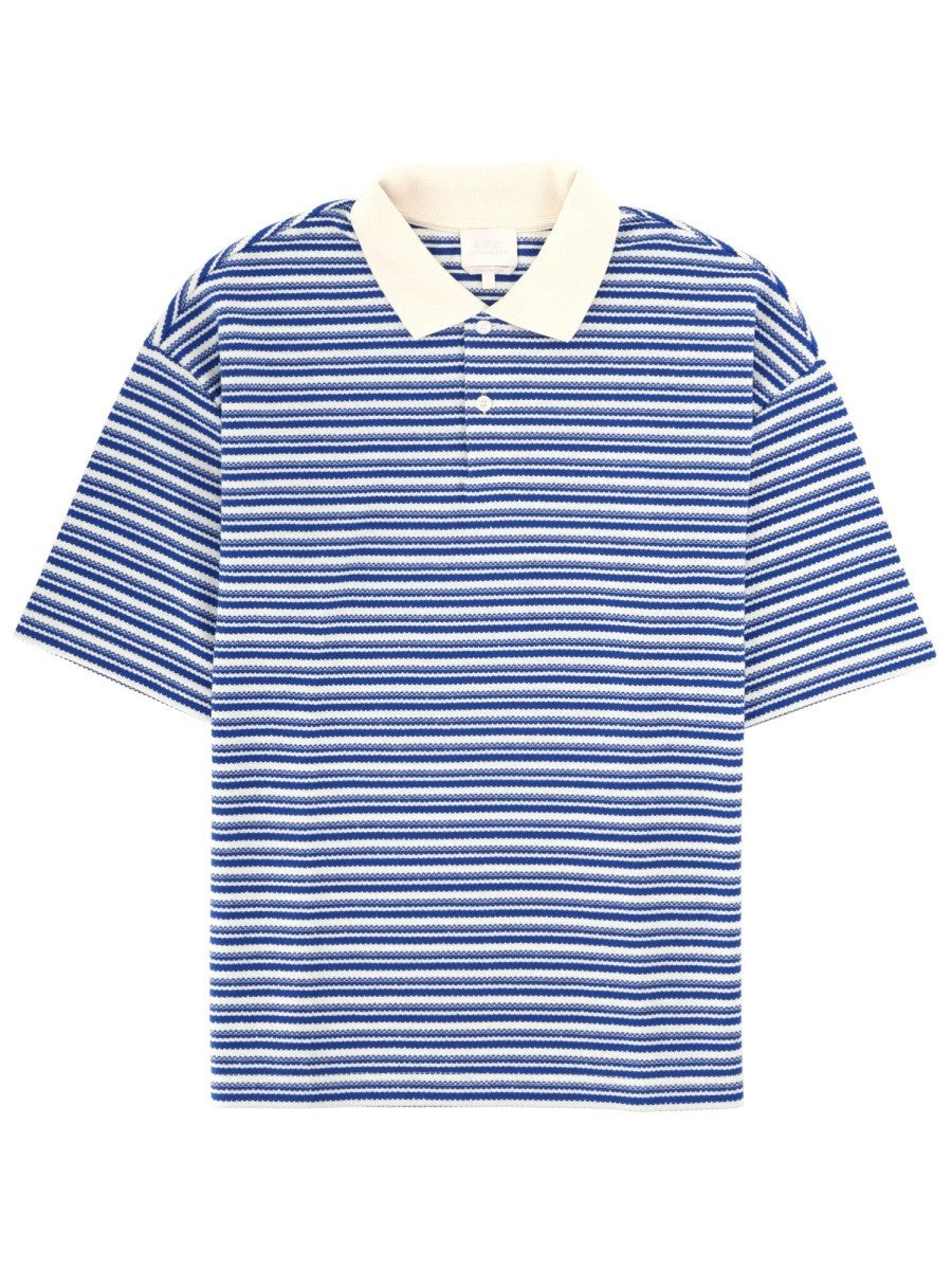 A.P.C. - Man - Blue - Polo Shirt