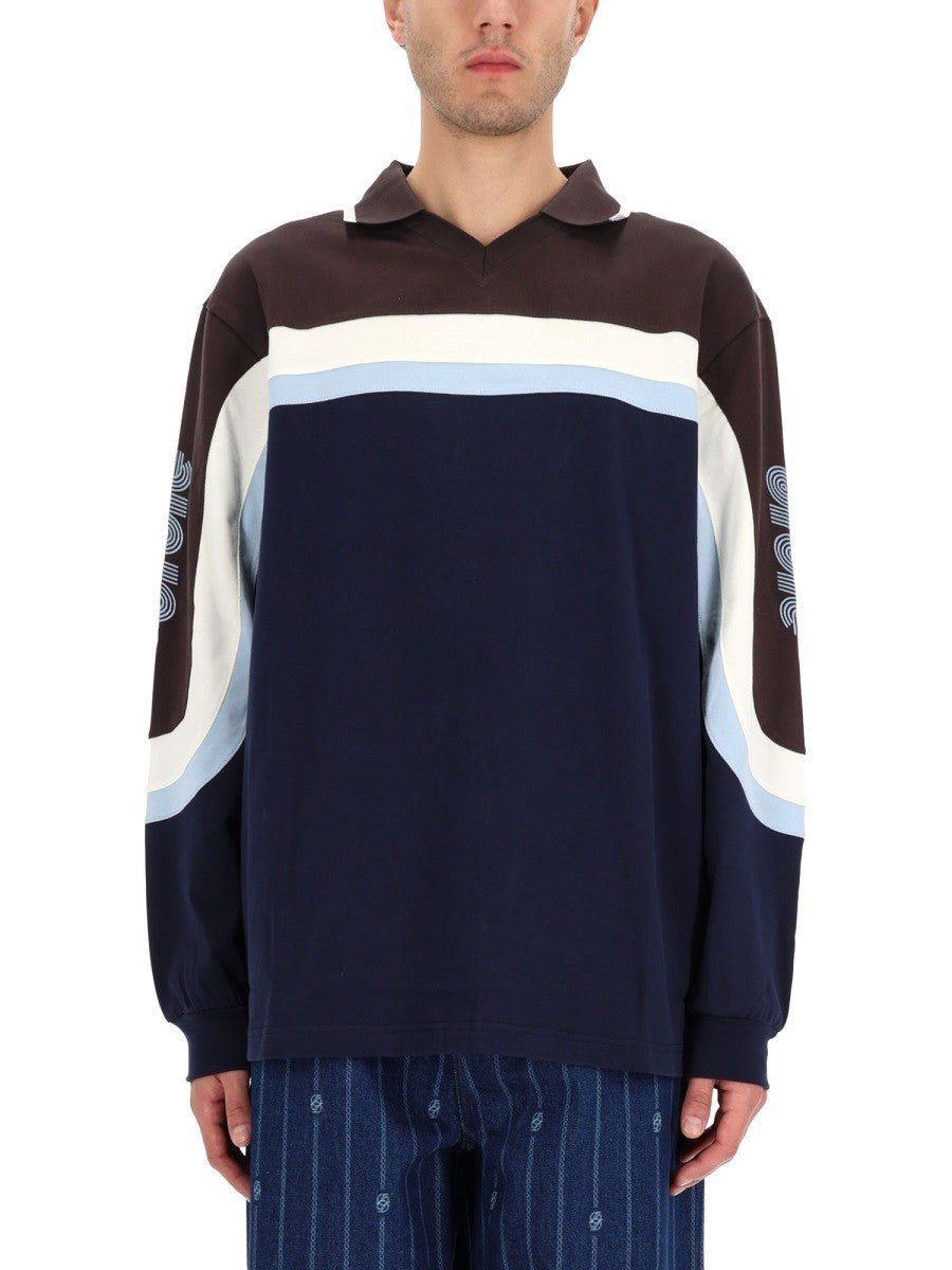 Drole De Monsieur - Man - Blue - Polo Shirts