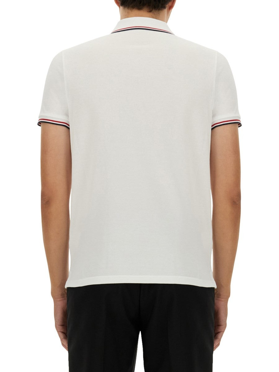 Moncler - Man - White - Polo Shirts
