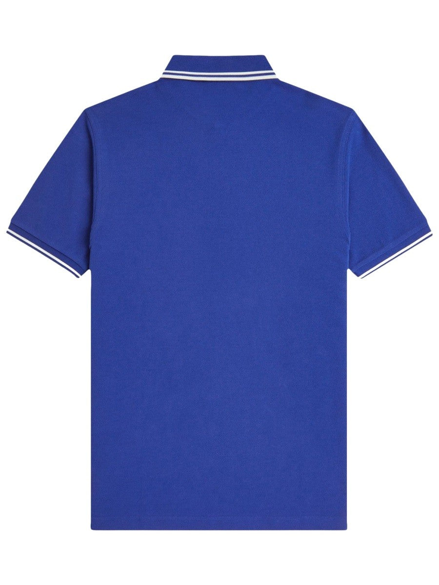 FRED PERRY - Man - Blue - Polo Shirt