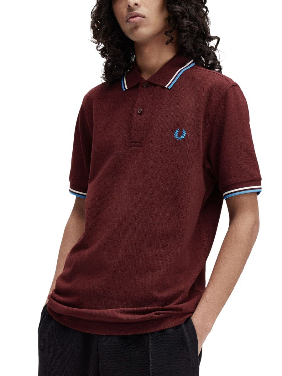 FRED PERRY - Férfi - Piros - Pólóing