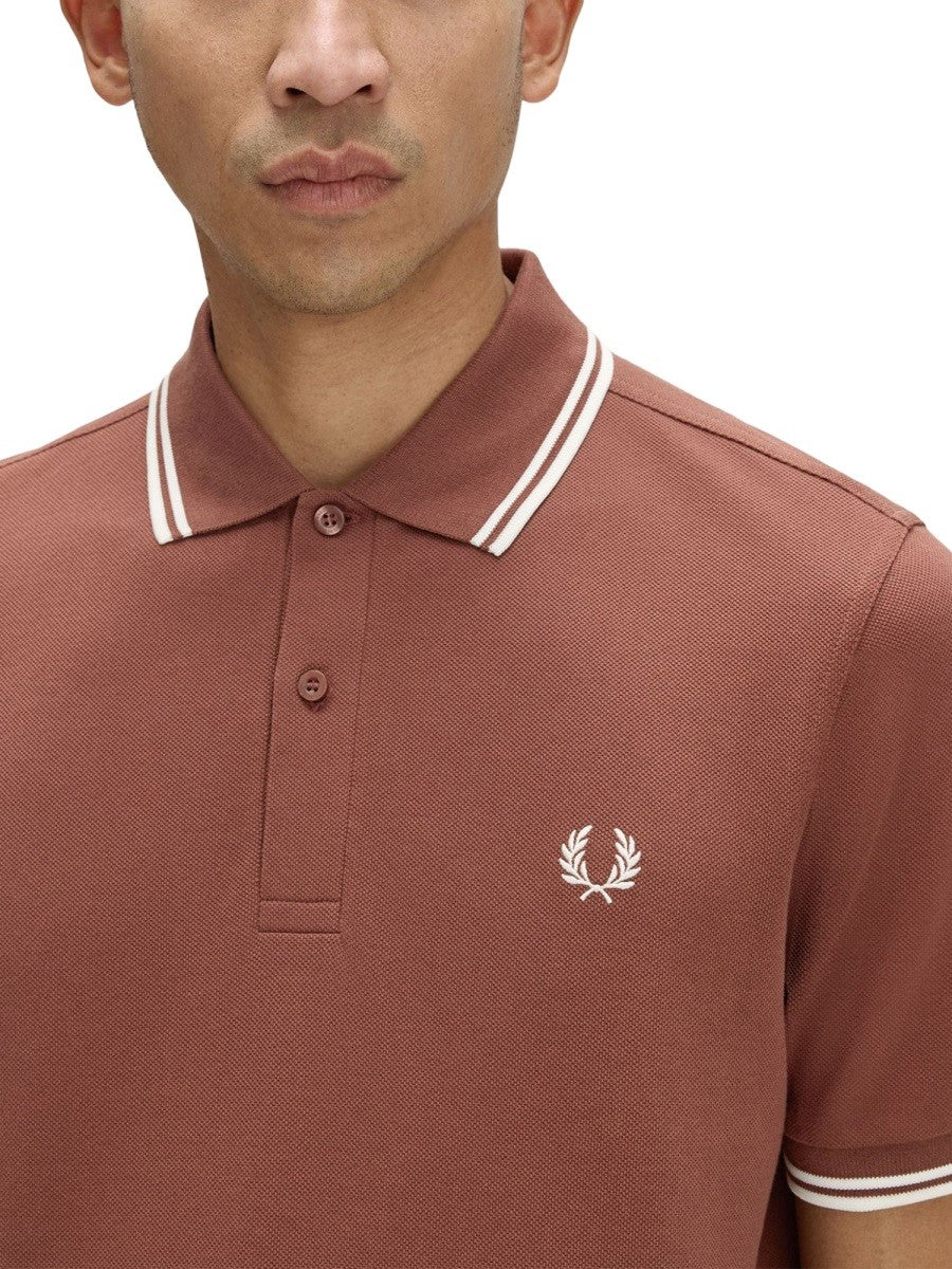 FRED PERRY - Férfi - Barna - Pólóing