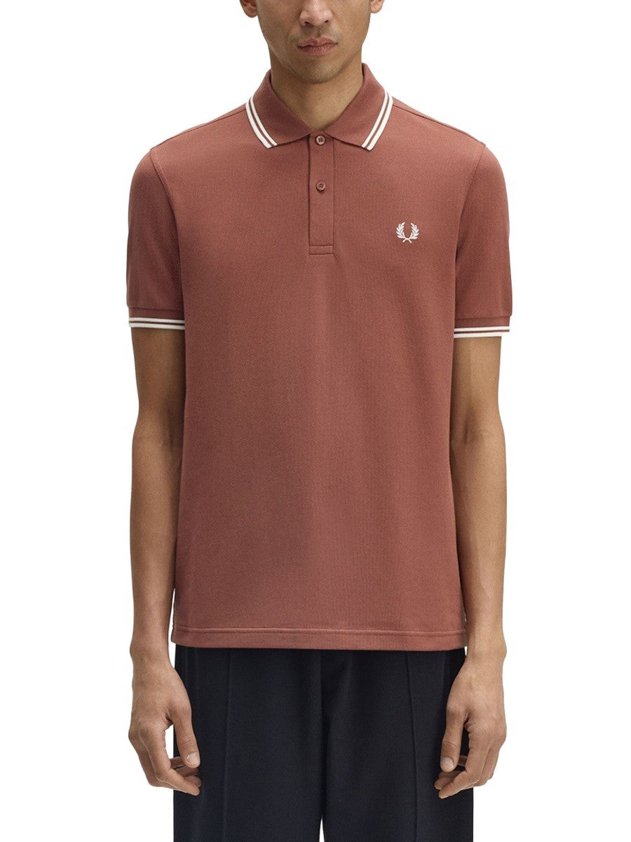 FRED PERRY - Férfi - Barna - Polo Póló