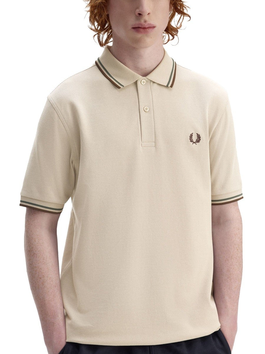 FRED PERRY - Férfi - Fehér - Polo Póló
