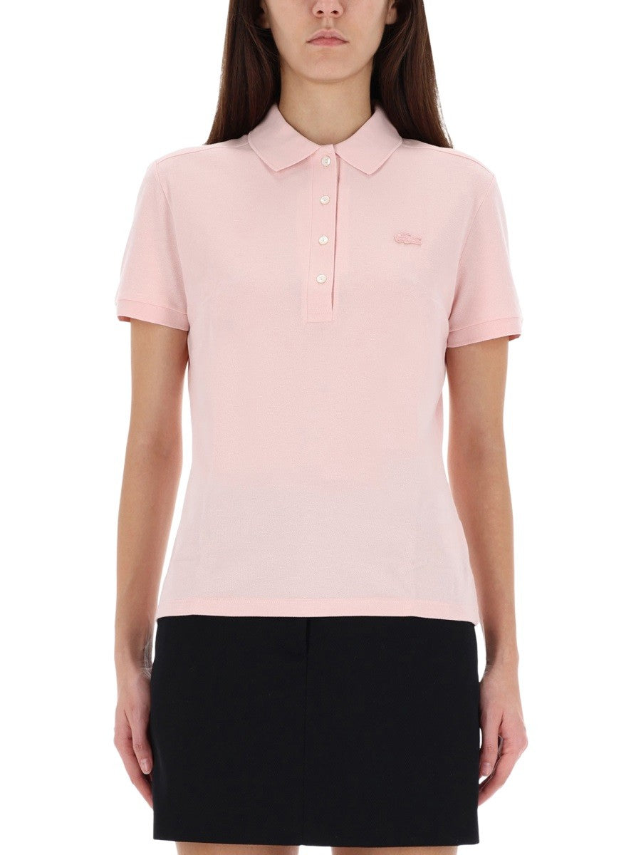 Lacoste - Woman - Pink - POLO SHIRT