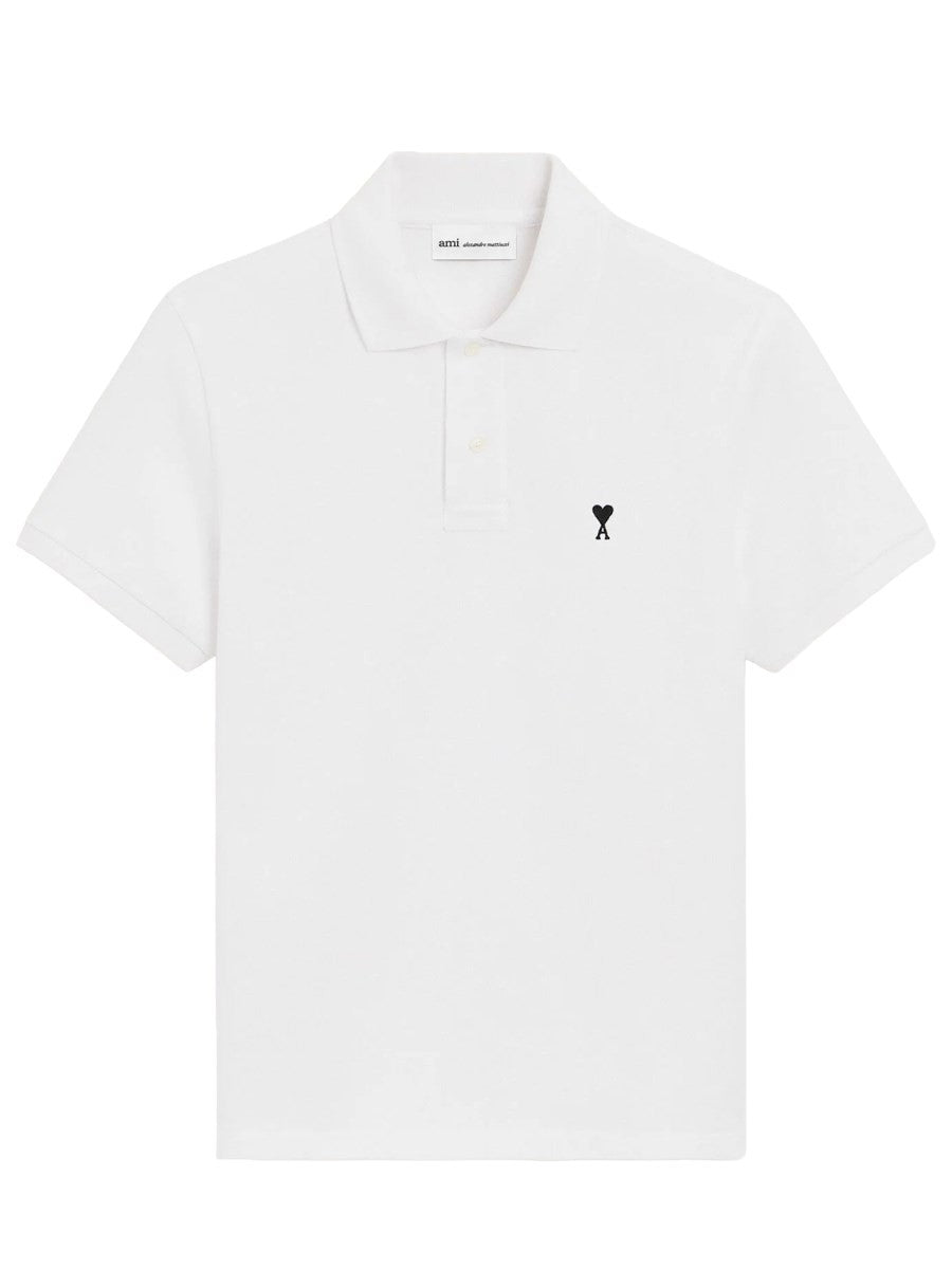 AMI PARIS - Man - White - Polo Shirt